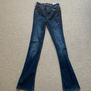 Hollister Mid-Rise Boot Cut Stretch Jeans